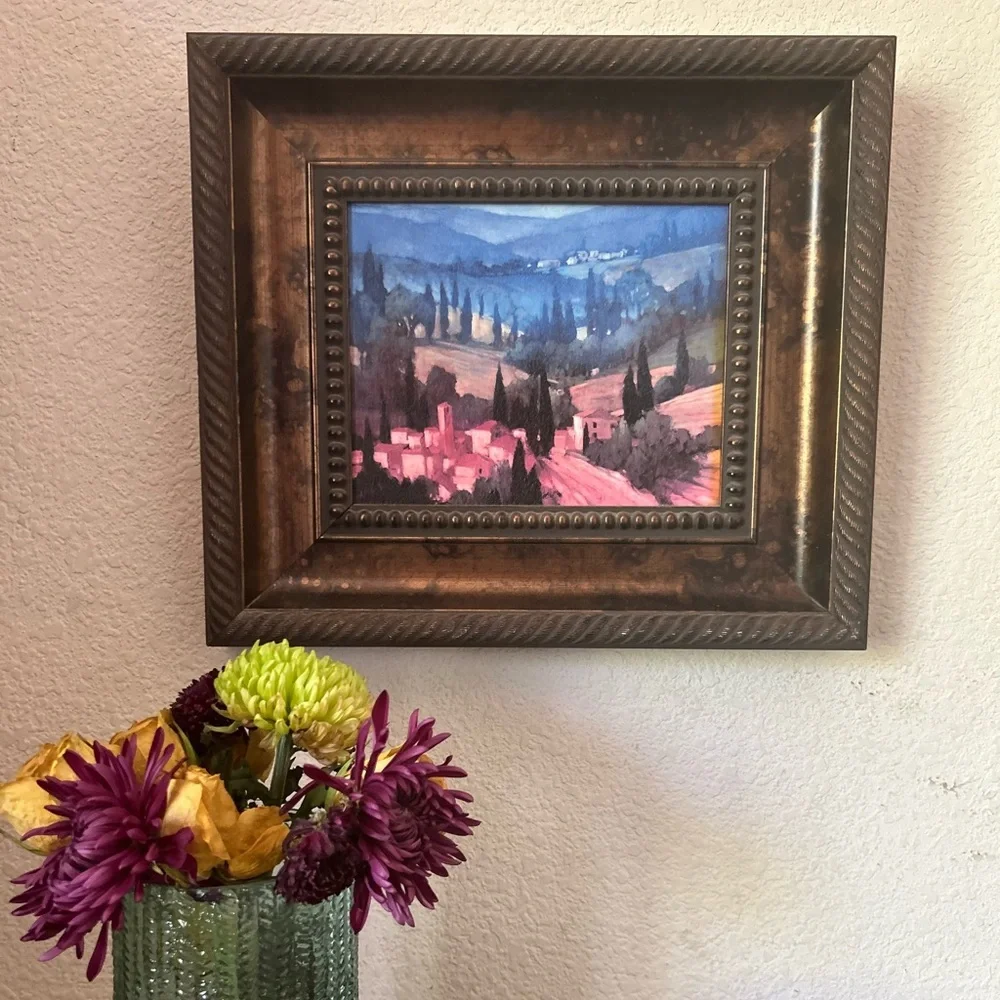 Philip Craig Tuscan Valley Framed Art